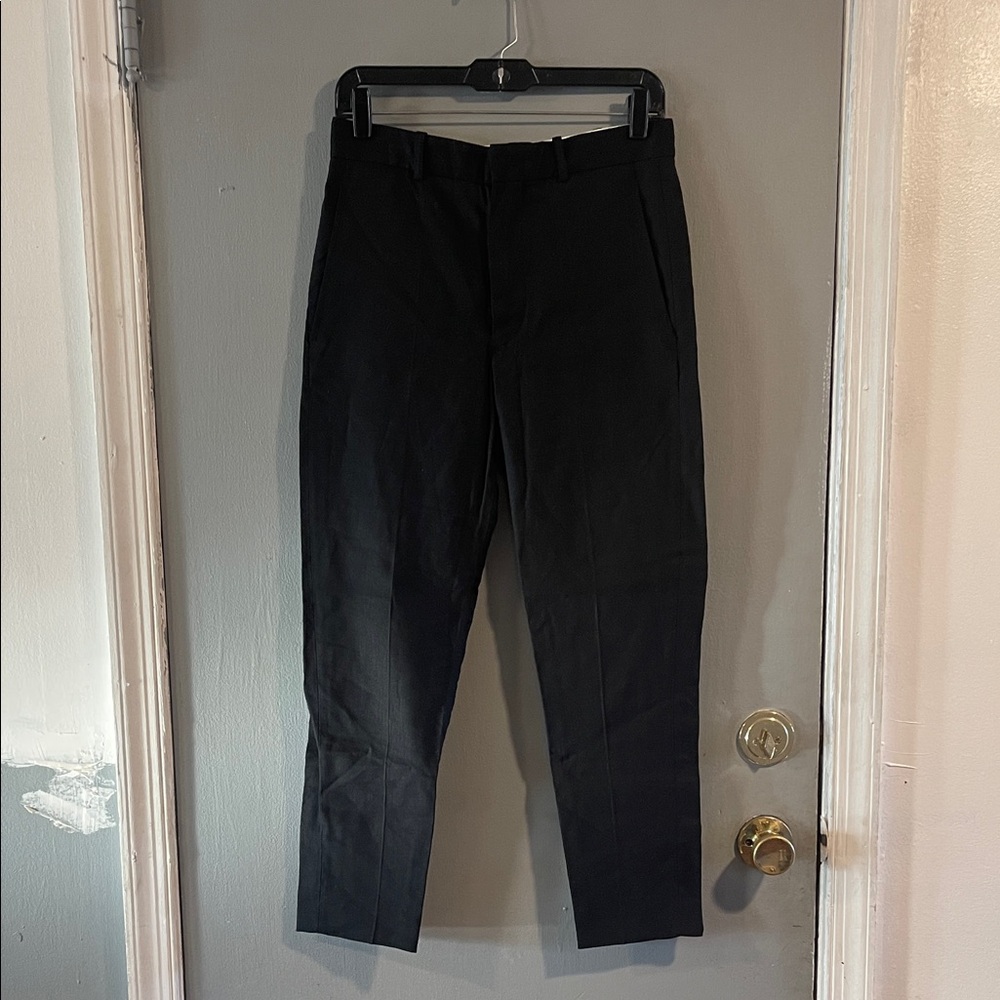 Isabel Marant Etoile Linen Blend‎ Black Ankle Pants EU 36